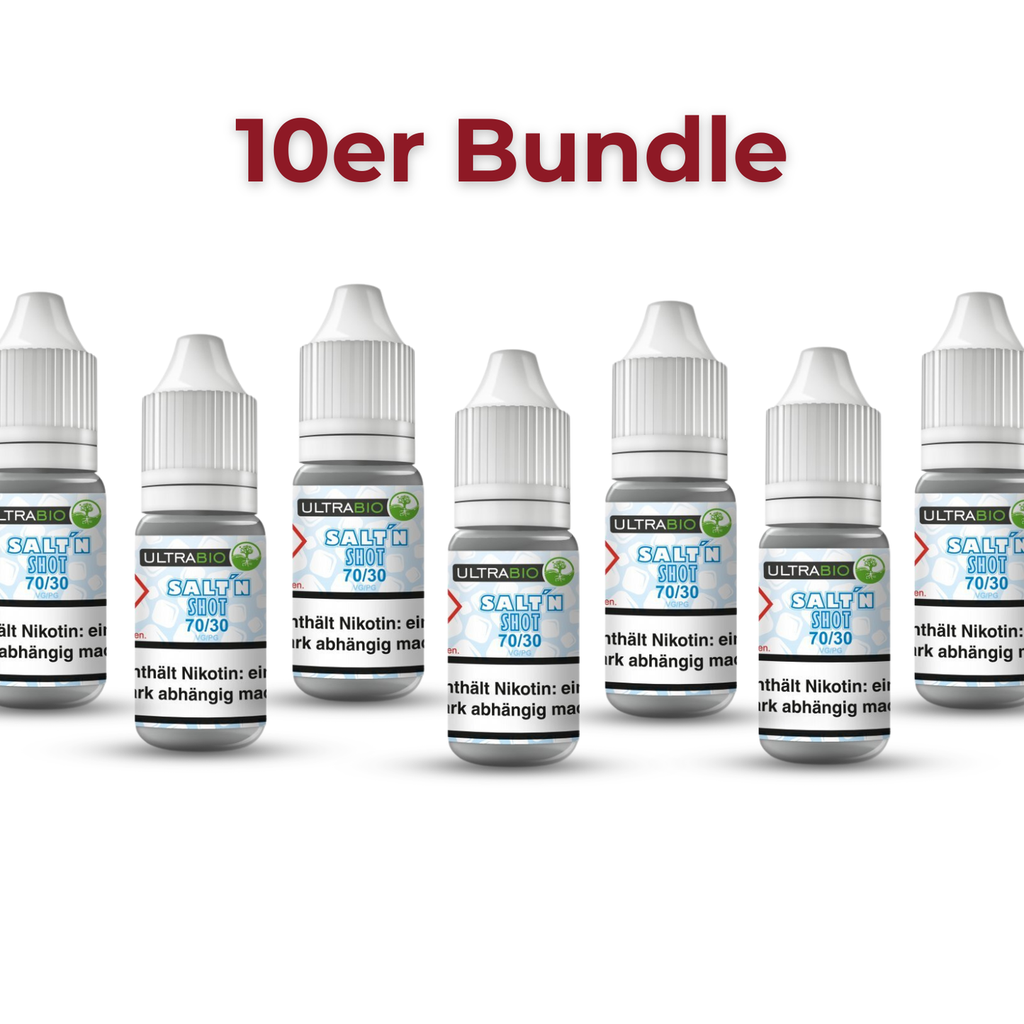 10er Nikotinsalz Shot Bundle