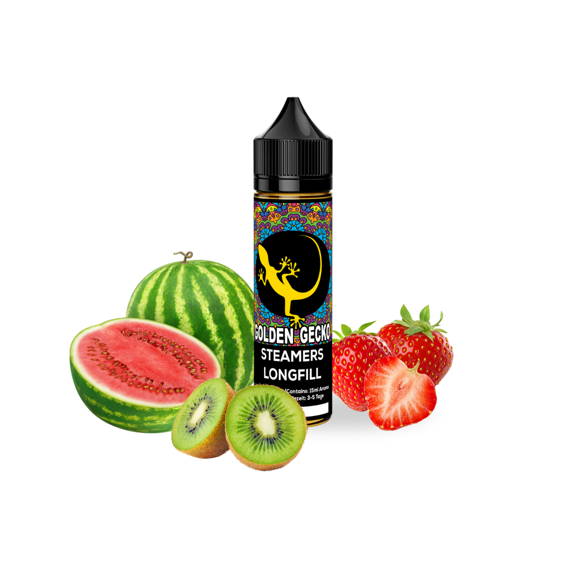 Golden Gecko Wassermelone Kiwi erdbeere Aroma Longfill