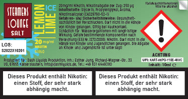 Lemon Lime Ice Salt
