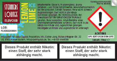 Lemon Lime Ice Aroma