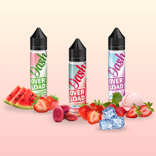 Dash Overload Longfill: Strawberry Bundle