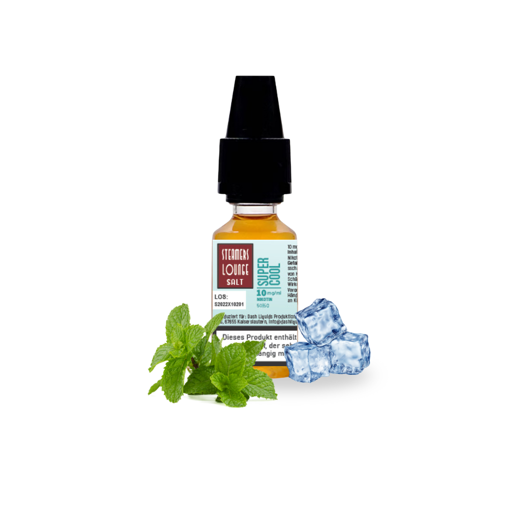 Buy Super Cool Menthol Nicotine Salt Liquid | Steamers Lounge