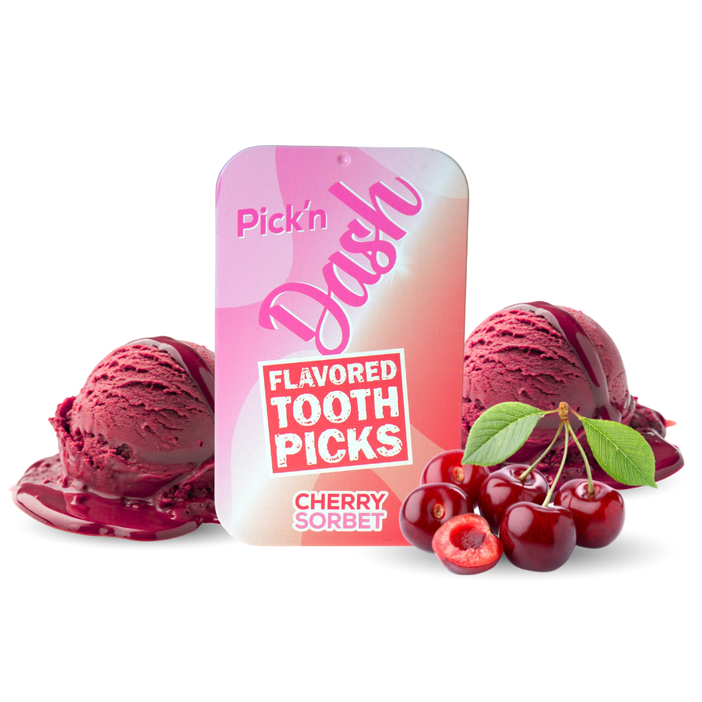 Flavored Toothpicks – Cherry Sorbet