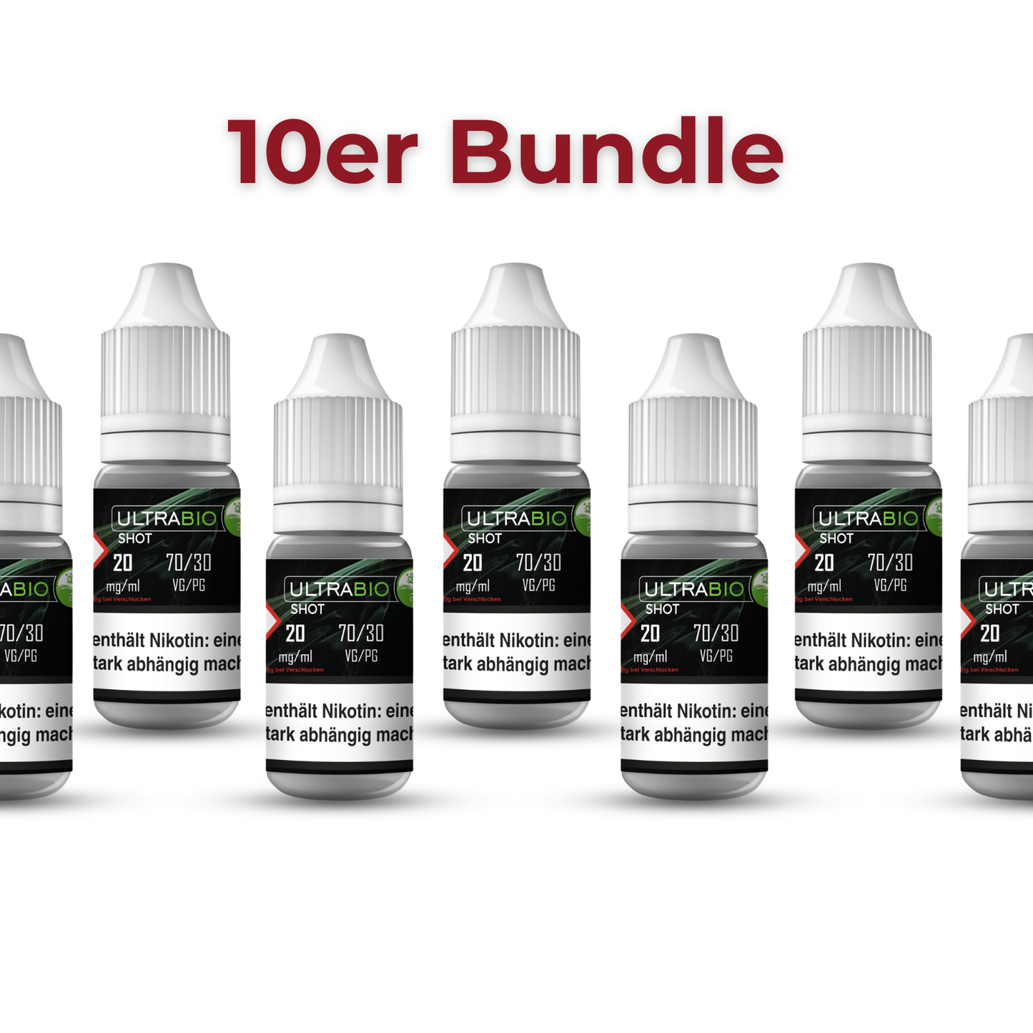 10er Nikotin Shot Bundle