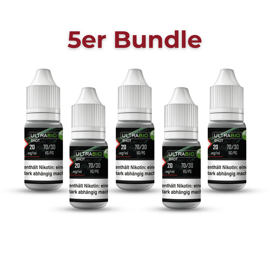 5er Nikotin Shot Bundle