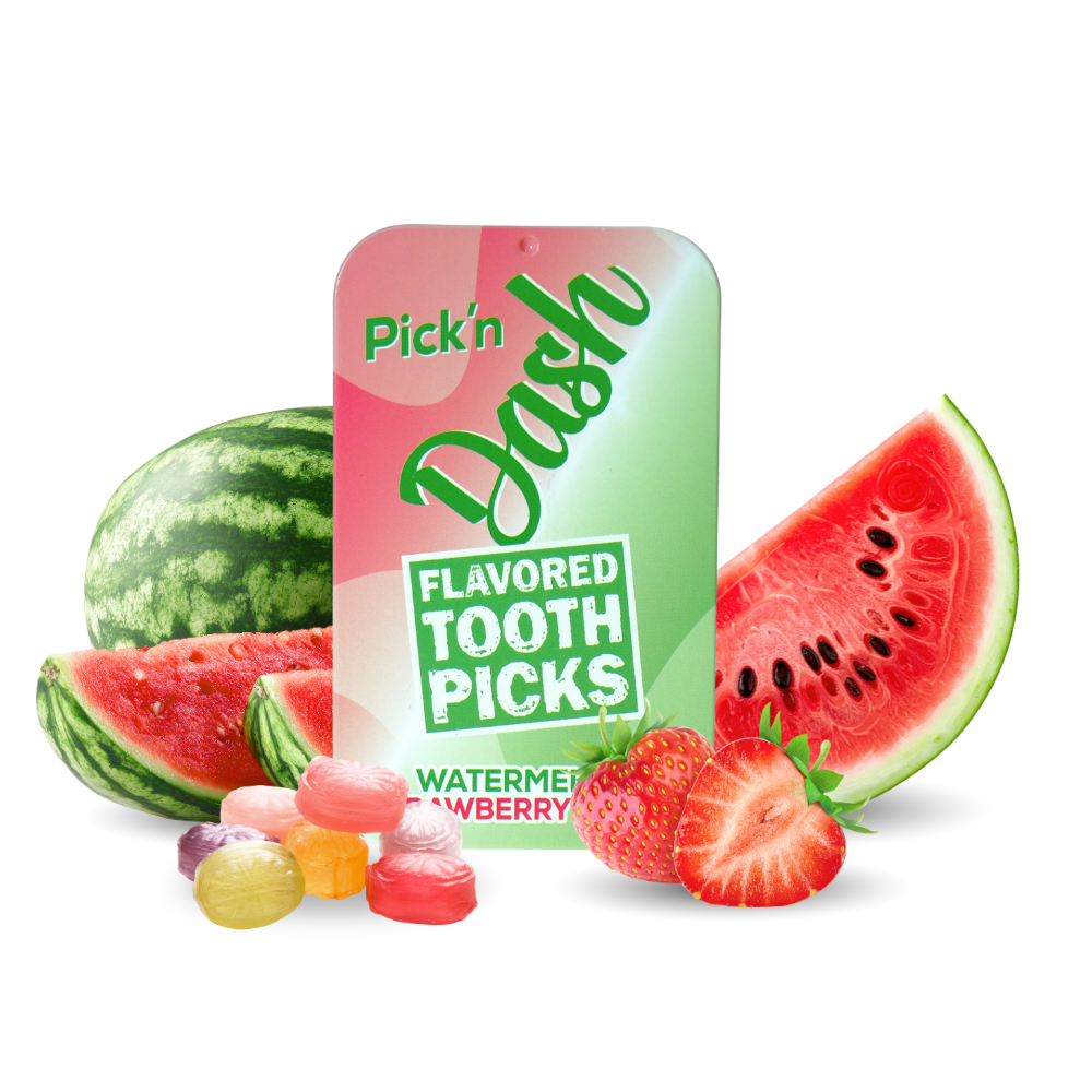 Flavored Toothpicks – Watermelon Strawberry Candy