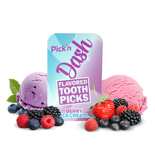 Flavored Toothpicks – Berry Ice Cream
