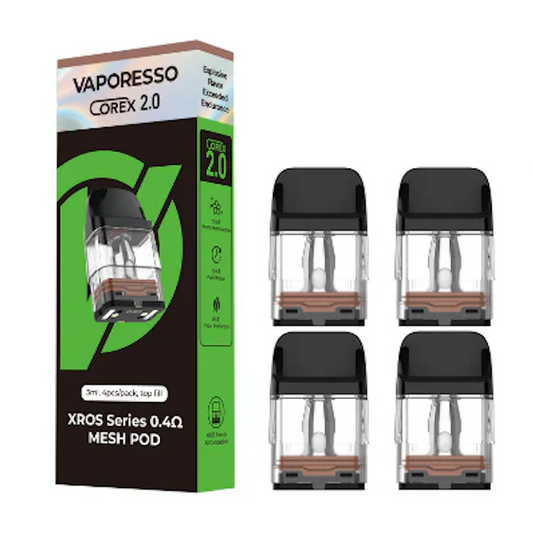 4x Vaporesso XROS Series Corex 2.0 Verdampfer Pod - 3ml