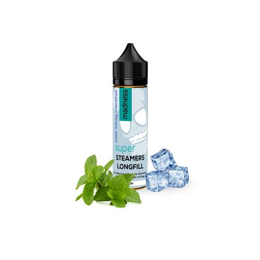 Steamers Lounge Longfill Super Cool – eisig-frisches Menthol E-Liquid mit starkem Cooling Effekt