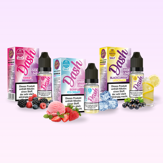 Dash Overload Salt: Berry Bundle