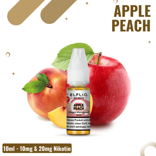 Elf Bar Elfliq Apple Peach Nic Salt Liquid mit Nikotinsalz