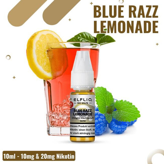 Elf Bar Elfliq Blue Razz Lemonade Nic Salt Liquid mit Nikotinsalz