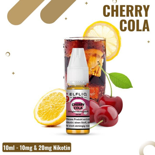 Elf Bar Elfliq Cherry Cola Nic Salt Liquid mit Nikotinsalz