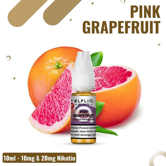 Elf Bar Elfliq Pink Grapefruit Nic Salt Liquid mit Nikotinsalz