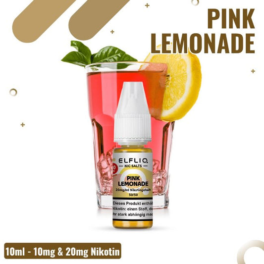 Elf Bar Elfliq Pink Lemonade Nic Salt Liquid mit Nikotinsalz