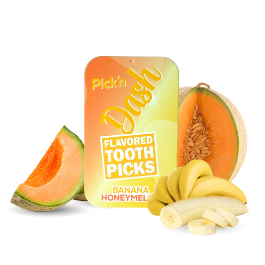 Flavored Toothpicks Banana Honeymelon von Dash Liquids 100 Stück Steamers Lounge