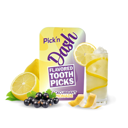 Flavored Toothpicks Blackcurrant Lemonade Dash Liquids 100 Stück Steamers Lounge Pfalz