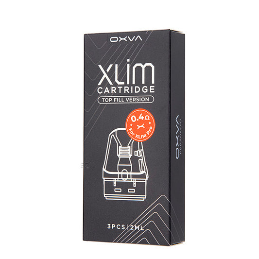 OXVA Xlim Cartridge Top Fill Pods mit eingebautem coil für E-Zigarette