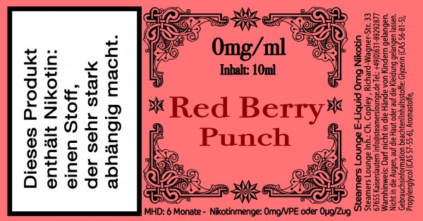Red Berry Punch