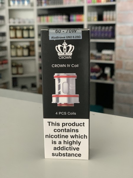 Crown 4 Mesh 0,23Ohm, Aludirome UN2, 60-70W